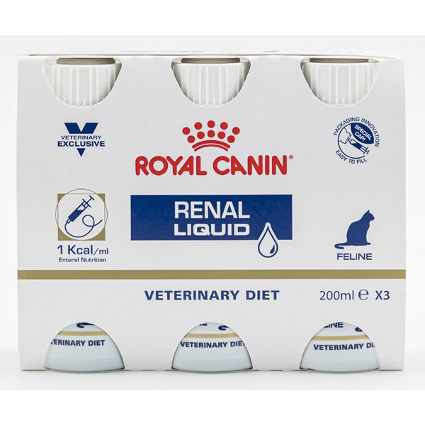 ロイヤルカナン 猫用 腎臓サポートリキッドセット 200ml×3本
