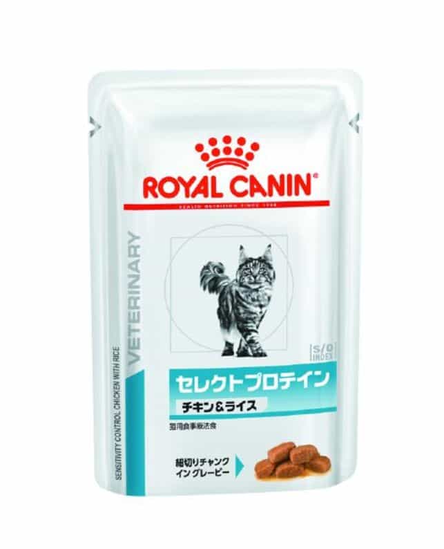 ﾛｲﾔﾙｶﾅﾝ 猫用 ｾﾚｸﾄﾌﾟﾛﾃｲﾝﾁｷﾝ&ﾗｲｽ ﾊﾟｳﾁ 85g