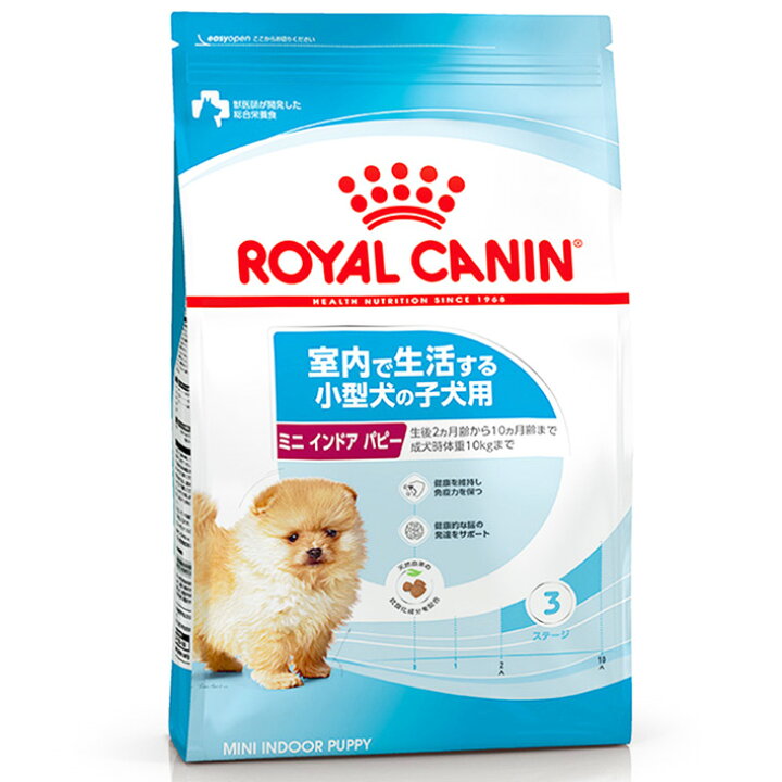 ﾛｲﾔﾙｶﾅﾝ 犬用 ミニ インドア パピー 800g